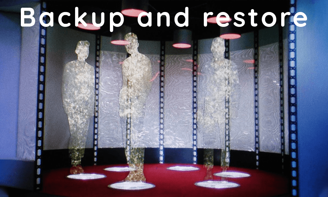 Warp 10 backup and restore