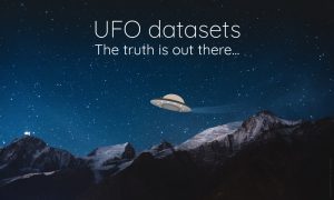 UFO datasets, the truth is out there...