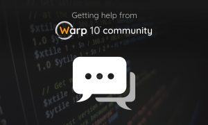 Getting Help from Warp 10 Community