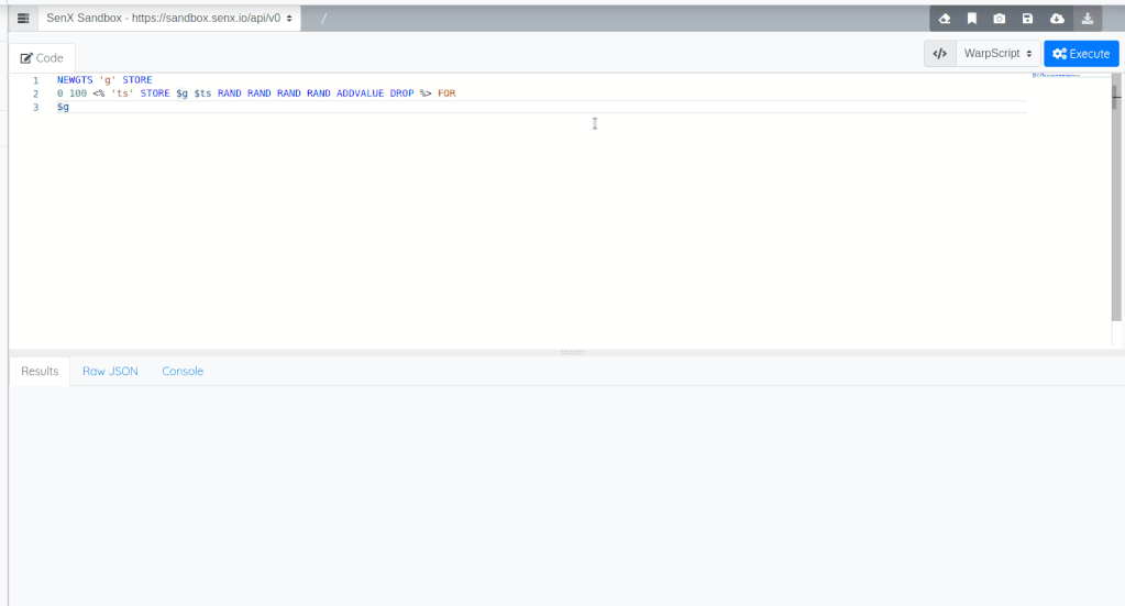Choose the kind of visualization you want