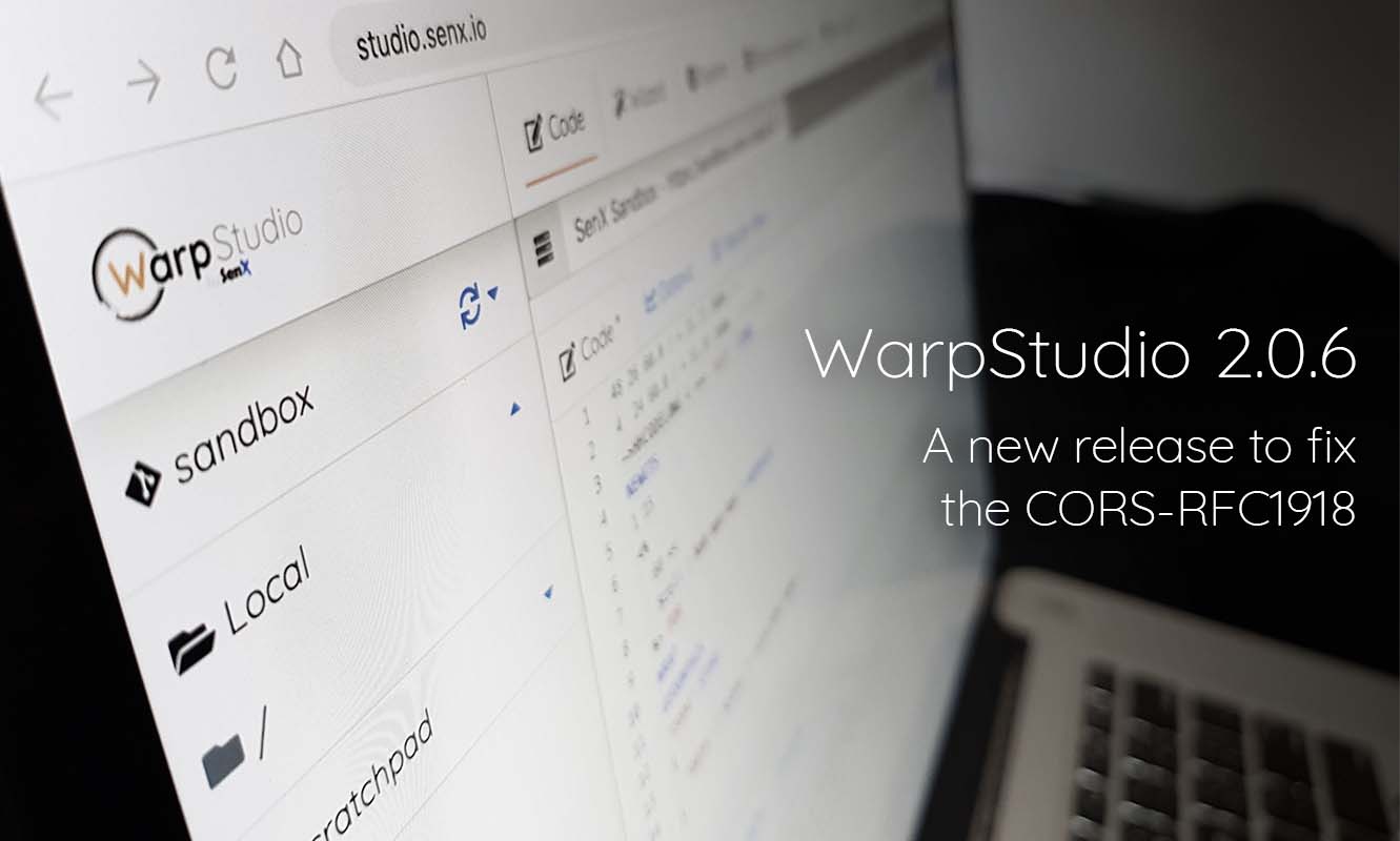 WarpStudio 2.0.6