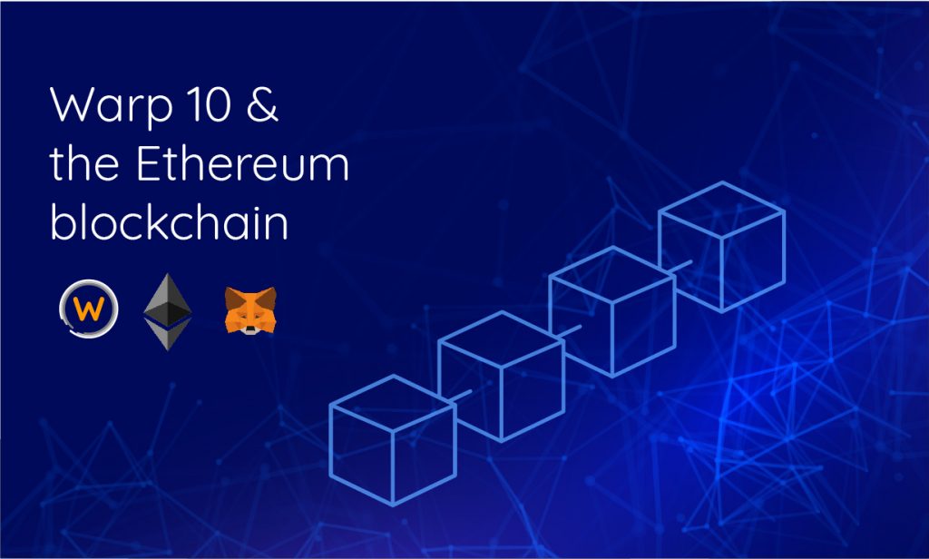 Warp 10 and the Ethereum blockchain