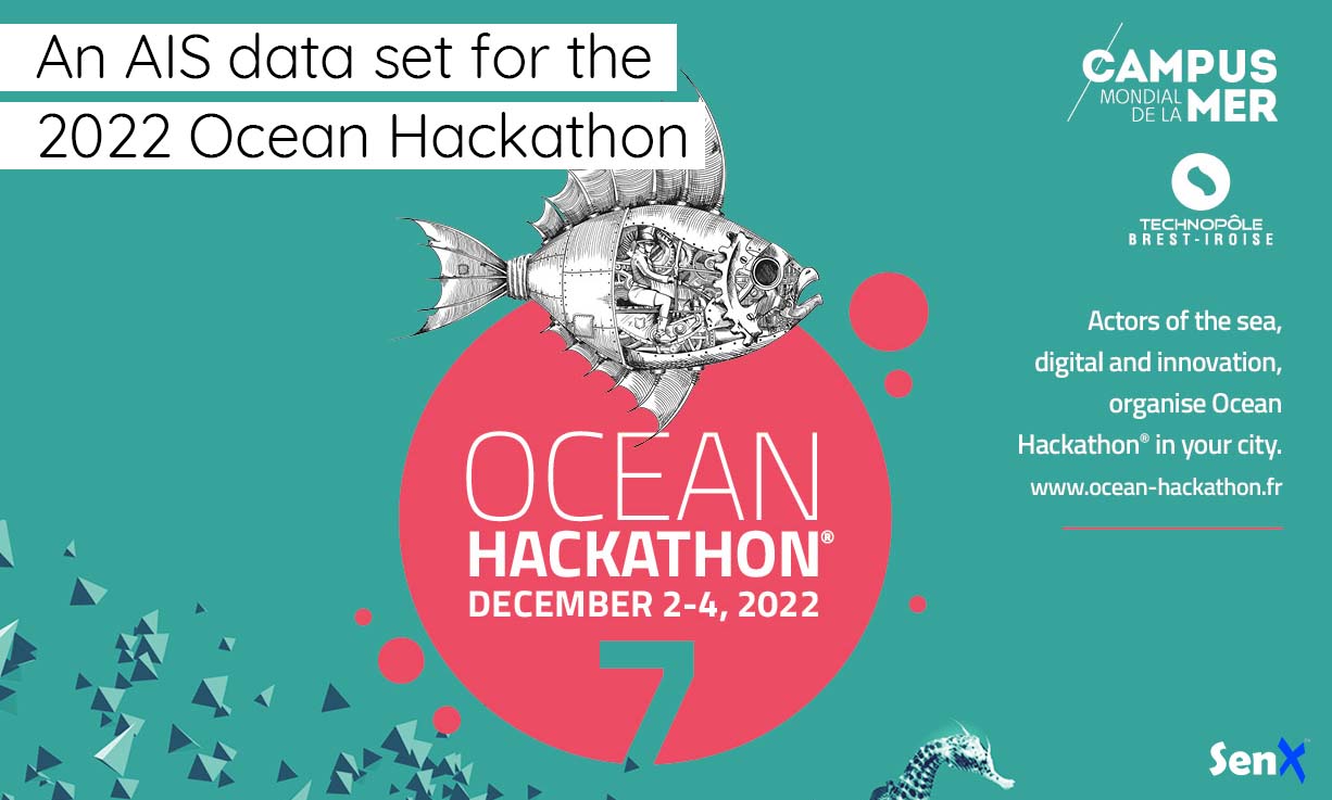 An AIS data set for the 2022 Ocean Hackathon - SenX